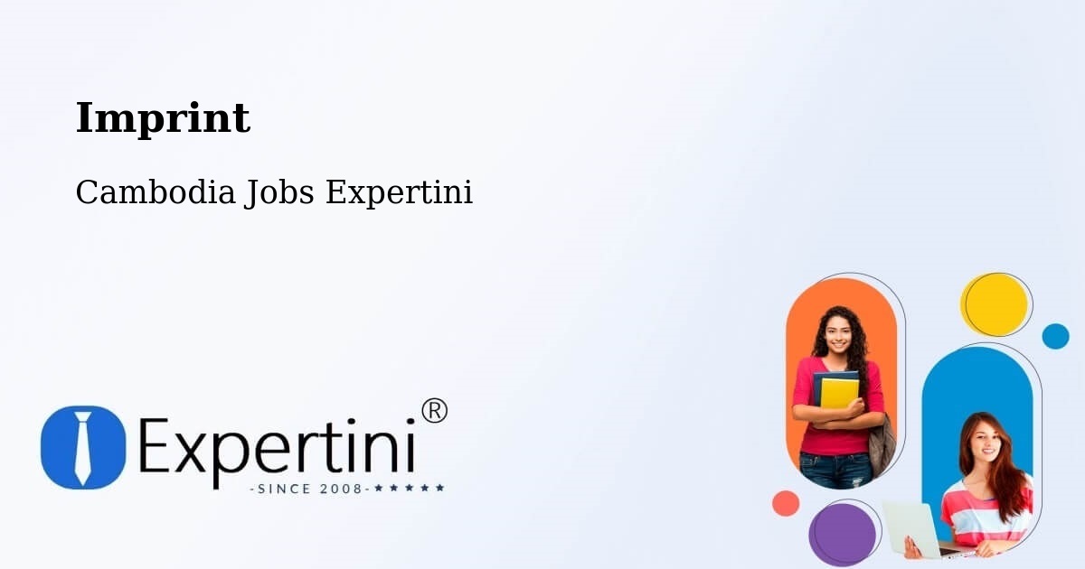 Imprint – Kampong Chhnang - Cambodia Jobs Expertini